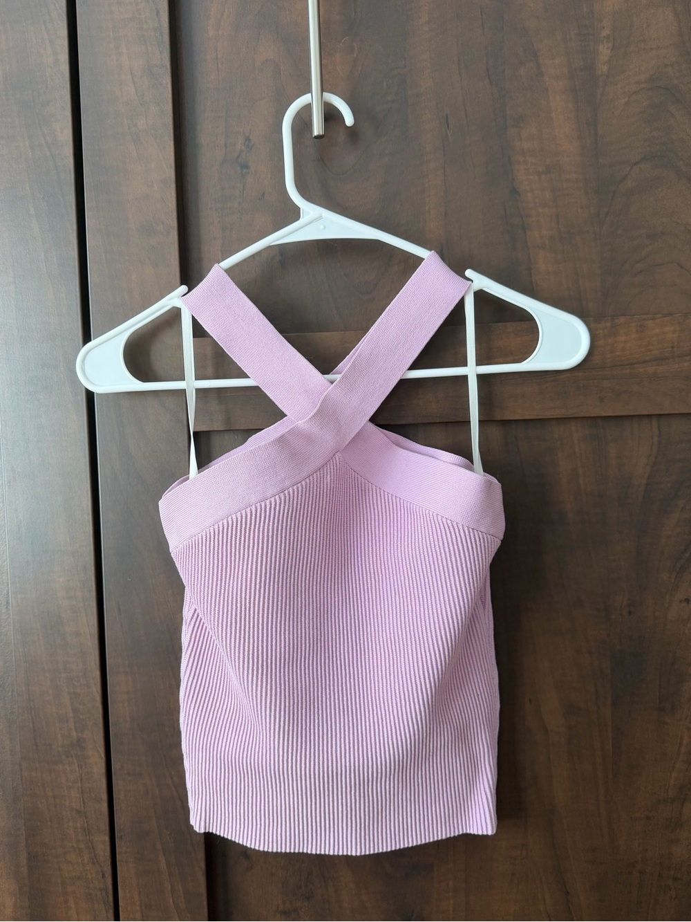 Aritzia Ribbed Cross-Back Camisole - Picture 2 of 4